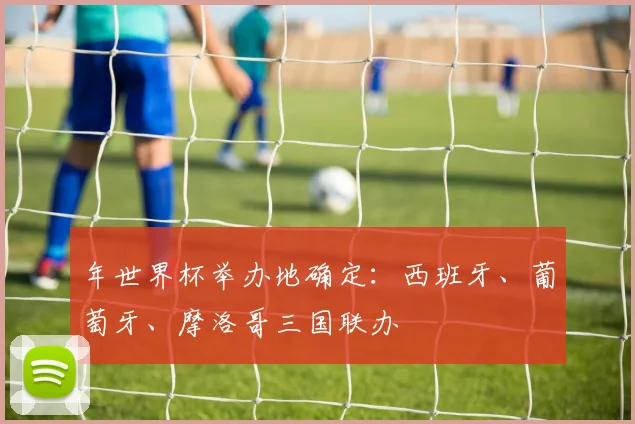 年世界杯举办地确定：西班牙、葡萄牙、摩洛哥三国联办